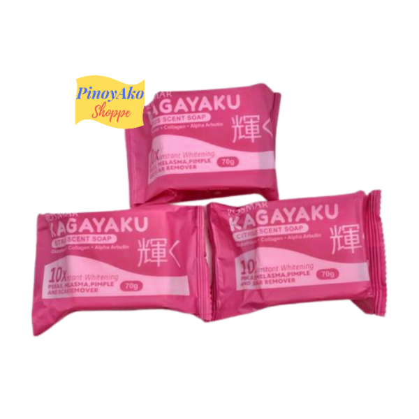 Rosmar Kagayaku Bubble Citrus Scent Soap 70g 3pcs