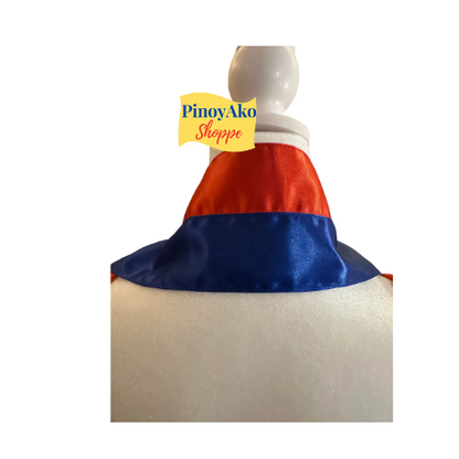 Philippine Flag Graduation Sash Stole W/ Phil Flag Refrigerator Magnet & Pin