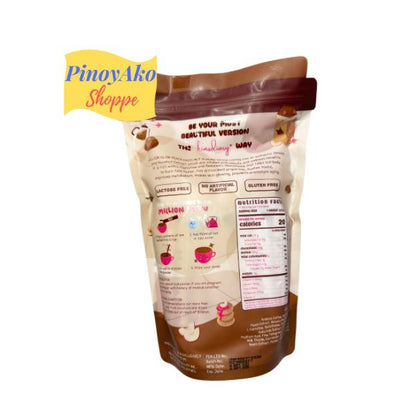 Kimsdiary Million Glow PEACH  HAZELNUT w/ Almond Milk Flavor 10Sachets