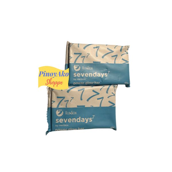 HerSkin Sevendays Power Glow Bar - 2 bars x 60g each