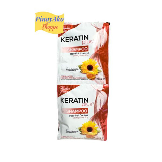 KERATIN Plus SHAMPOO. Hair Fall Control 12 sachets