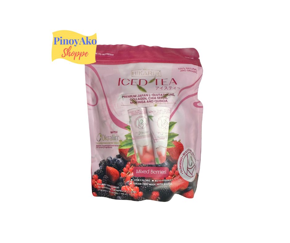 Sale! Beauty & U Hikari Iced Tea Mixed Berries 21g x 10 Sachets EXP Date OCT2024