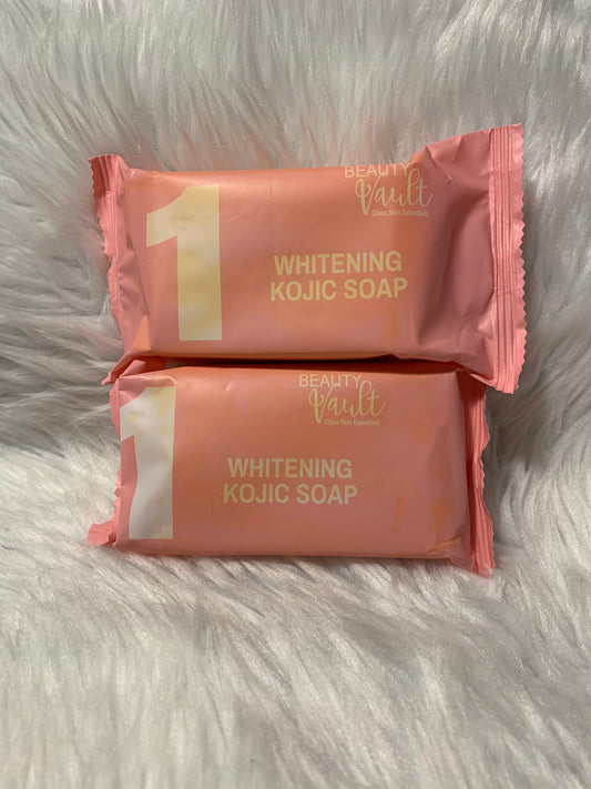 SALE! Beauty Vault Whitening Kojic Soap 2bars EXP DEC2024