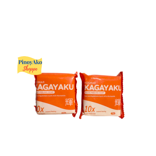 Rosmar Kagayaku Kojic Peeling Soap 70g 2pcs