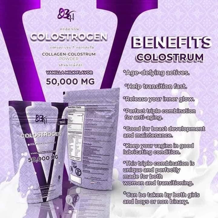 V Colostrogen Vanilla Milk Powder 50,000mg 150g