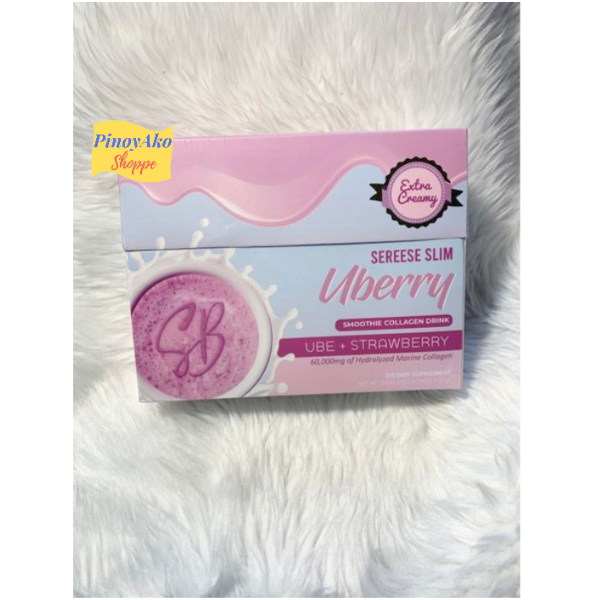 SALE! Sereese Slim Uberry Smoothie Collagen Drink 10 sachets x 21g