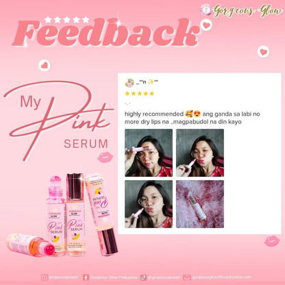 Gorgeous Glow Ph My Pink Serum for lip & cheeks 10mL